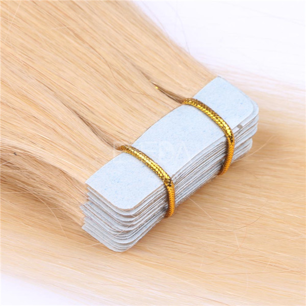 Large quantity of hair extensions tape in virgin remy hair Double side YL133